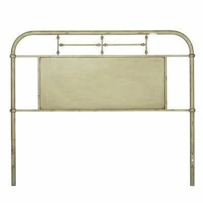 Cassiopeia Open-Frame Headboard Size: Queen - Color: Green