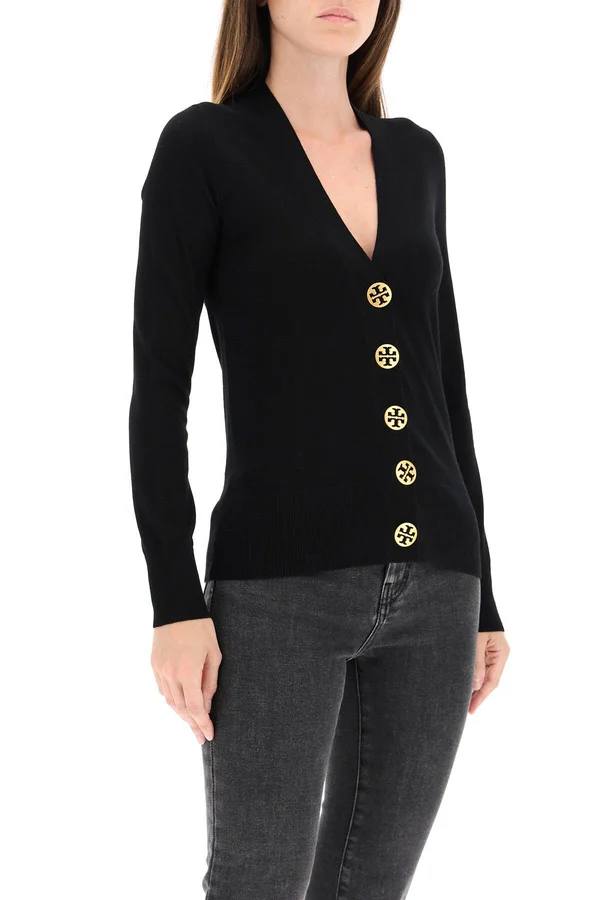 Women's Tory Burch Simone Cardigan Black