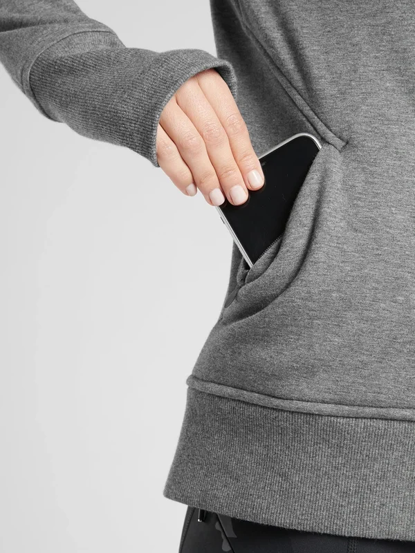 Athleta Women's Triumph Hoodie Charcoal Grey Heather Regular Size XS