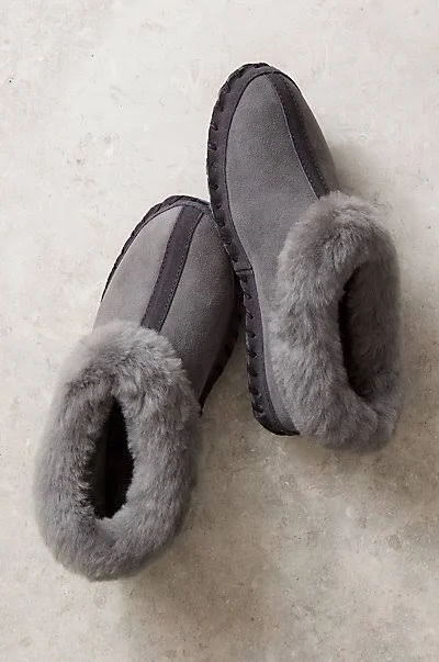 Women's London Australian Merino Sheepskin Slippers, Overland