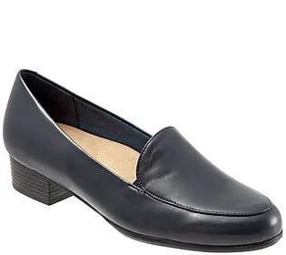 Trotters Classic Lightweight Loafer - Monarch - Size 12 Medium, French Navy