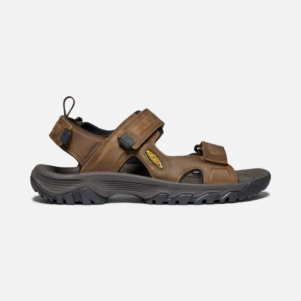 Keen Men's Targhee III Open Toe Sandal (9.5 Bison/Mulch)
