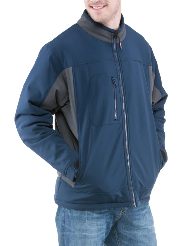 Refrigiwear 0490RNAVSML Jacket Insulated Softshell Navy Small