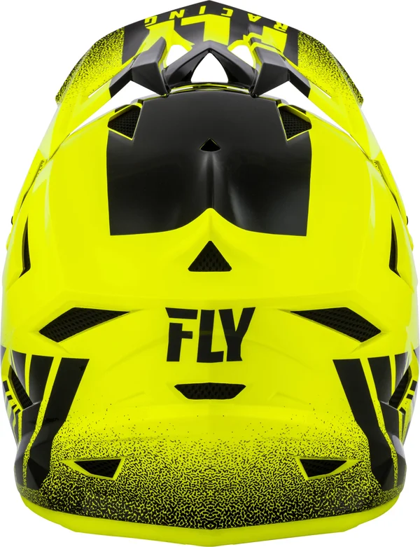 Fly Racing Default Helmet Hi-Vis Yellow/Black Xs 73-9174XS