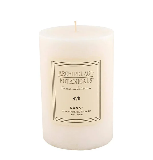 Archipelago Luna Large Pillar Candle