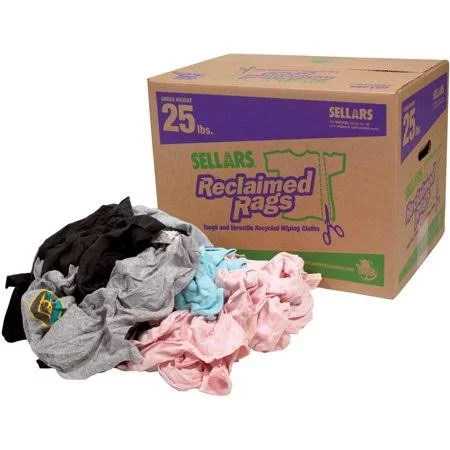 Sellars 99205 - Reclaimed Rags Colored Knit/Polo, 25 lbs.