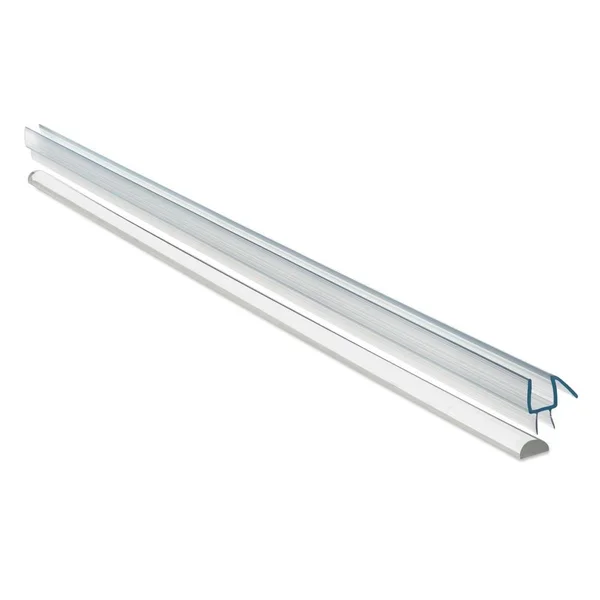 Symphony Shower Doors WF 37.25-D24-C-IGP12.75X80 37.25x22 x 80x22 Hinged Frameless Shower Door Finish: Chrome