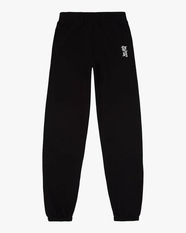 Les Girls Les Boys Loose Fit Track Pants Black - Black
