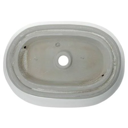 Nameeks CA4916 Caracalla 16-5/11x22 Ceramic Vessel Bathroom Sink White