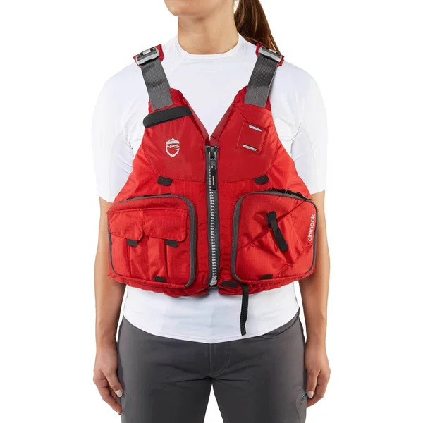 NRS - Chinook Fishing PFD L-XL - Red