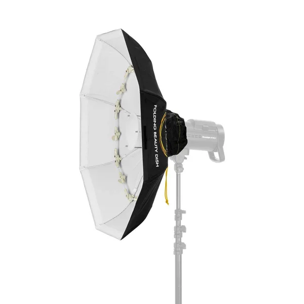 Glow Foldable Beauty Dish with Bowens Mount (White, 34x22) Gl-fbd-w-34