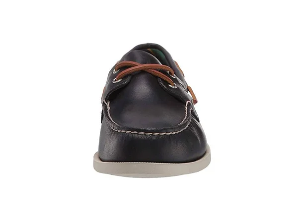 Sperry Top-Sider Men's Authentic Original 2-Eye Plush Varsity Boat Shoe - Size: 9.5, Navy Leather