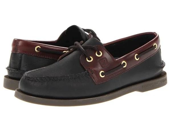 Sperry Top-Sider Men's Authentic Original 2-Eye Boat Shoe - Black
