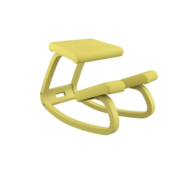 Varier Variable Balans Ergonomic Kneeling Rocking Chair - Monochrome, Ocher