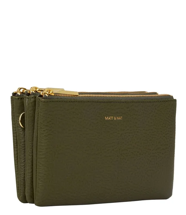 Matt & Nat Triplet Crossbody Bag, Leaf