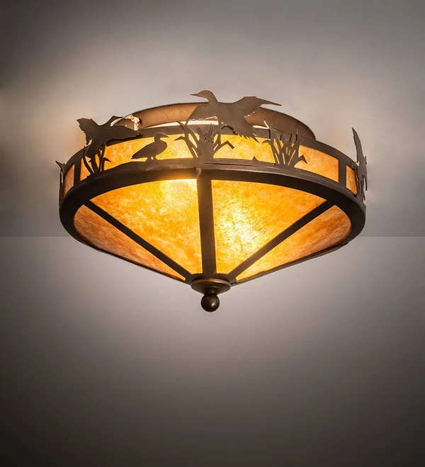 Meyda 16x22W Ducks in Flight Flushmount 26389