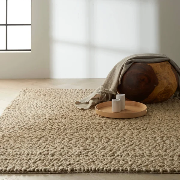 Calvin Klein CK940 Riverstone Mocha 4& x 6& Area Rug