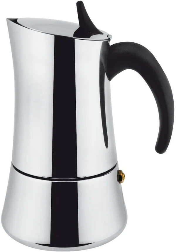 Ilsa Elly Cafetiere, Steel, Silver, 12 Units