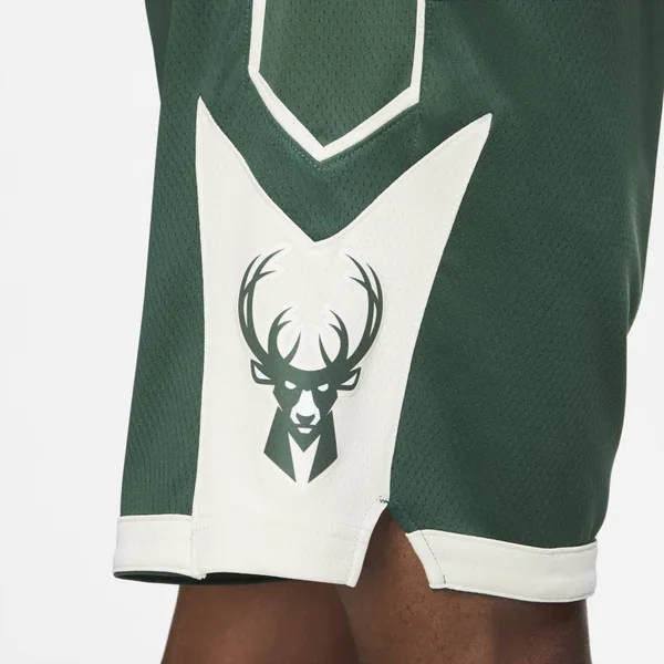 Nike Milwaukee Bucks Icon Edition Swingman NBA Shorts - Green
