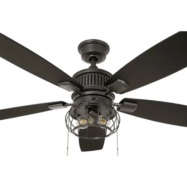 Home Decorators Collection Aldenshire 52 in. LED Indoor/Outdoor Natural Iron Ceiling Fan with Light Kit