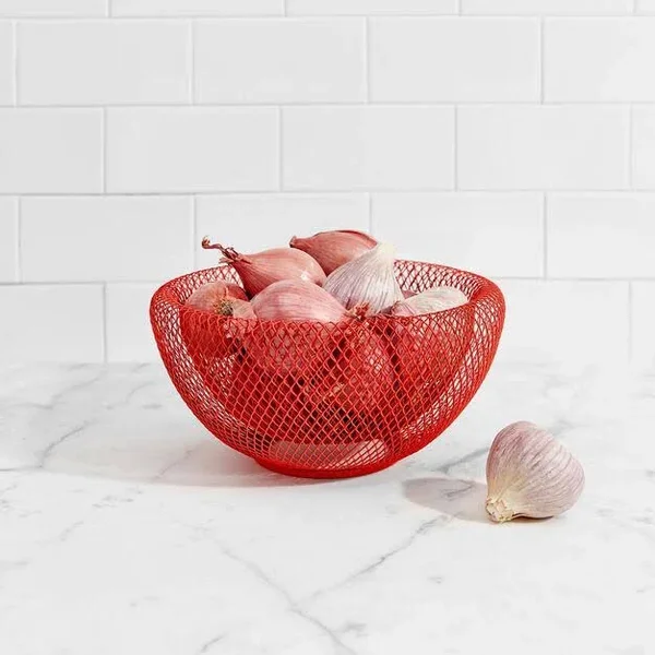 Moma - Mesh Bowl, Red
