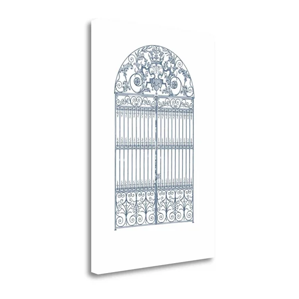 English Garden I by Wild Apple Portfolio Wrapped Canvas Wall Art