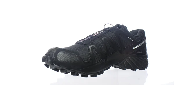 Salomon Women's Speedcross 4 Trail Running Shoes (Black/Metallic, 11)