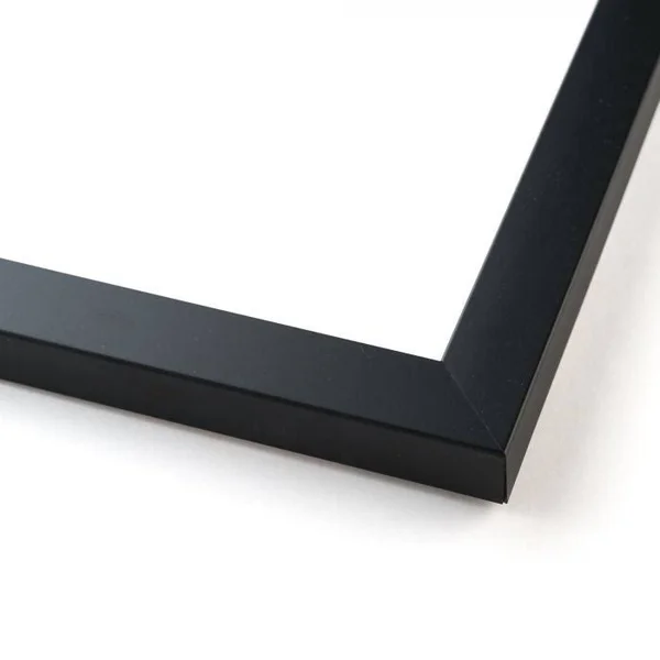 CustomPictureFrames 32x40 Black Wood Picture Frame - with Acrylic Front and Foam Board Backing