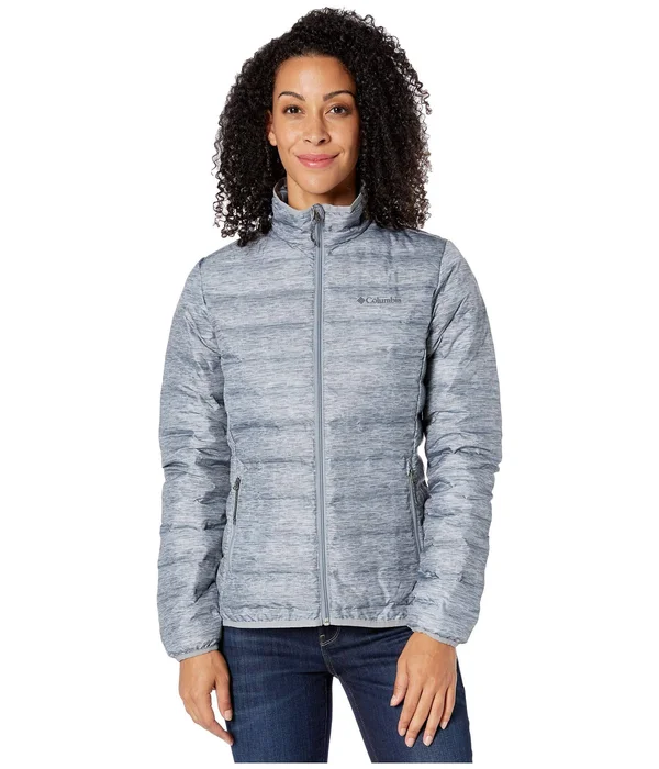 Columbia Lake 22 Down Jacket Women's Tradewinds Grey Heather - Large