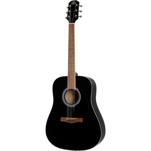 Rogue RD80 Dreadnought Acoustic Guitar Black - Beige