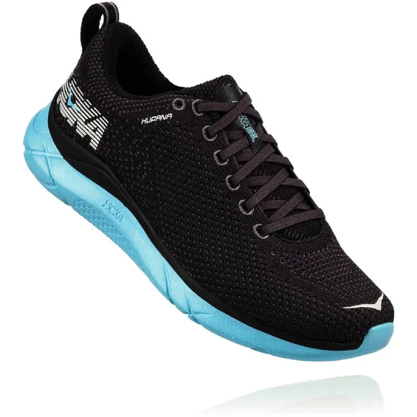 Hoka One One Hupana 2 Women's Running Shoes Black/Sky Blue : 5 B - Medium