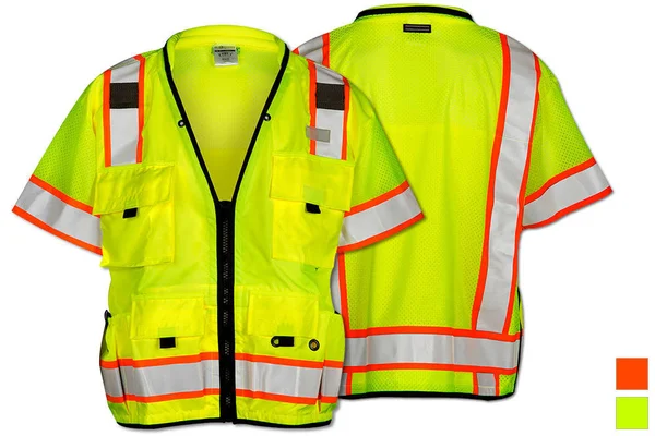 ml Kishigo Professional Surveyors Vest - 5XL, Orange