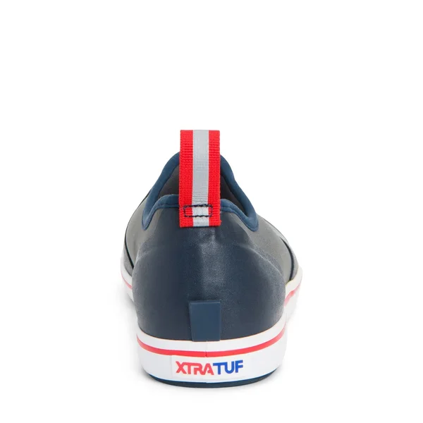 Xtratuf Men's Waterproof Slip on Deck Shoe - Navy - 14