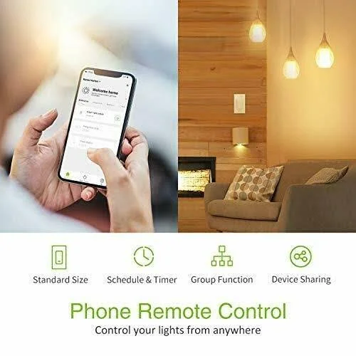 Gosund Smart Light Switch - In-Wall WiFi Switch that Works with Alexa.