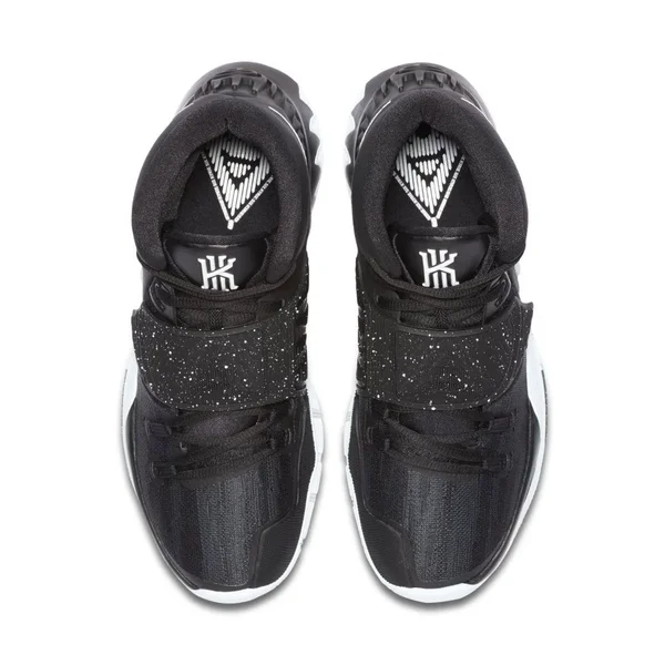 Nike Kyrie 6 - Mens Basketball Shoes - Black/White, Size 15.0