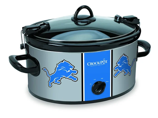 Crock-pot 6 Quart NFL Detroit Lions Slow Cooker