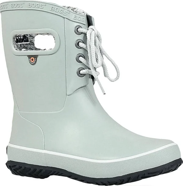Bogs Kids& Amanda Plush Lace Boot - 12 - Jade