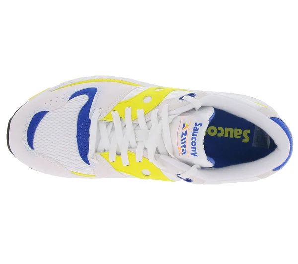 Saucony Azura White, Yellow & Blue