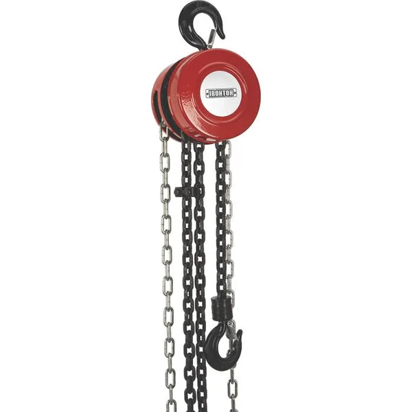Ironton Manual Chain Hoist - 4400-Lb. Capacity - 10ft. Lift 2607S304