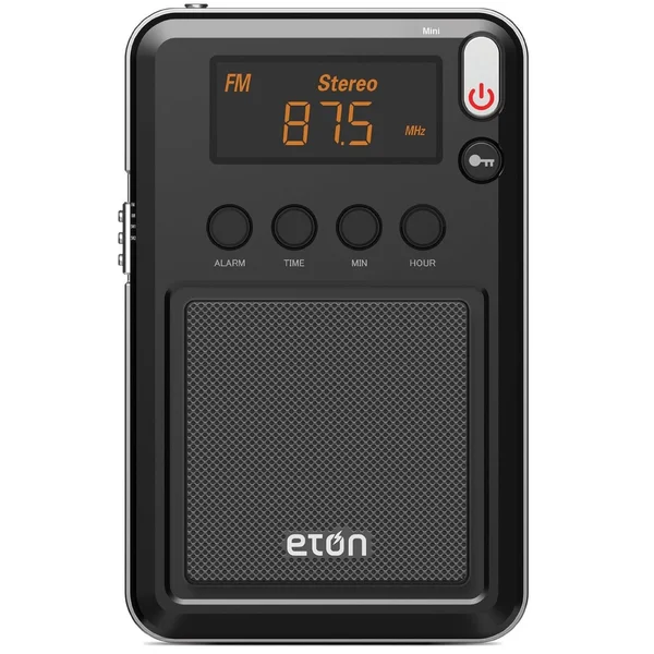 Eton Grundig Edition Compact AM/FM/Shortwave Radio, Black