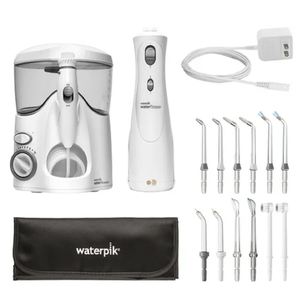 Waterpik Ultra and Cordless Plus Water Flosser Combo (WP-120) and (WP-470)