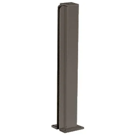 CRL D990DU18E Duranodic Bronze 18x22 End Design Series Partition Post