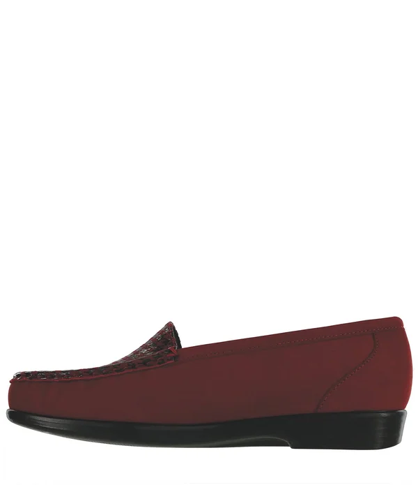 SAS Women's Simplify Red Tetris 7.5 Narrow