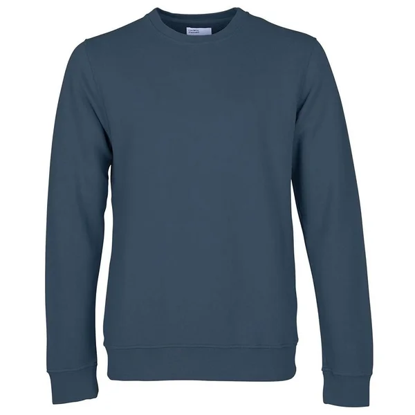 Colorful Standard Classic Organic Crew Sweatshirt - Petrol Blue