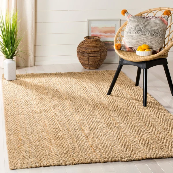 Safavieh Natural Fiber NF263A 4&0x22 x 4&0x22 Round Natural Area Rug