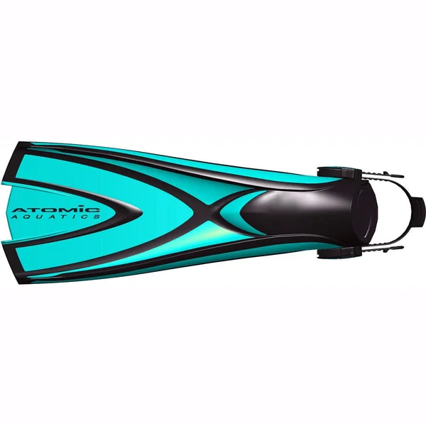 Atomic X1 Fin - Large, Yellow