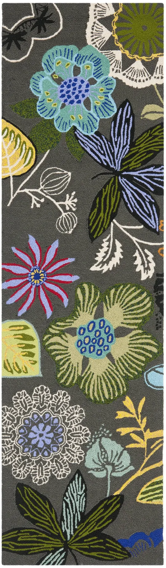 Safavieh Four Seasons FRS472B 2&3x22 x 6& Grey Rug