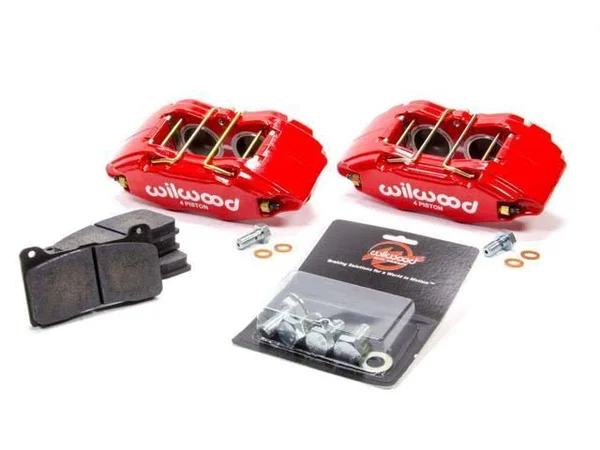 Wilwood DPHA Front Caliper & Pad Kit, Red 140-13029-R