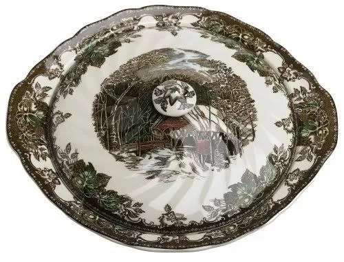 Johnson Brothers Friendly Village Covered Vegetable Bowl