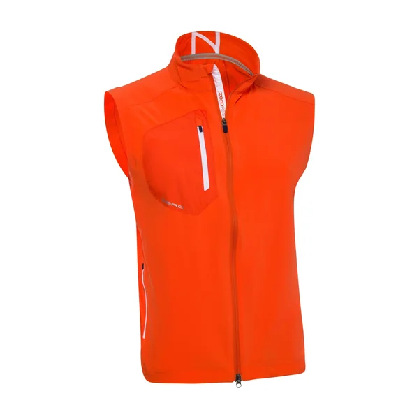 Zero Restriction Men's Z700 Full Zip Vest Black XL